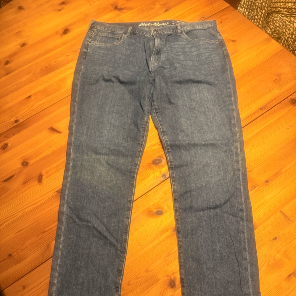 Eddie Bauer Men's Straight Fit Denim Jeans